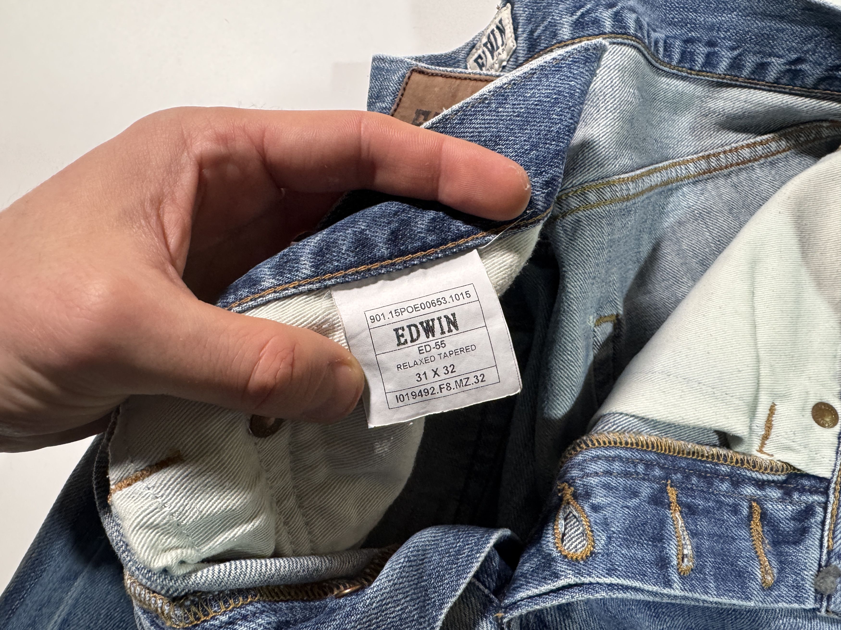 Edwin Vintage Edwin ED-55 Selvedge Jeans Size US 31 - 13 Thumbnail