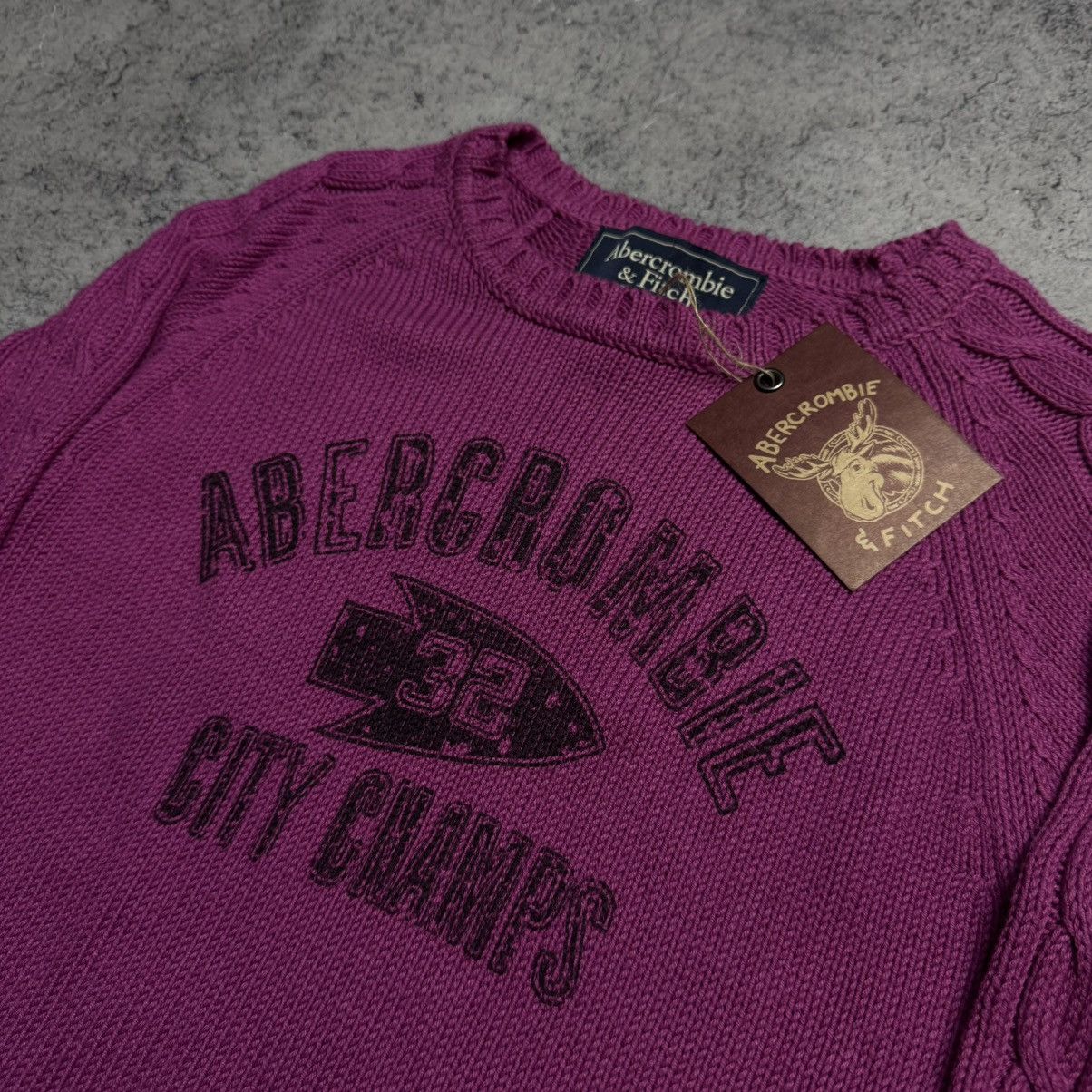 Abercrombie & Fitch NEW Abercrombie & Fitch Vintage Rare Sweater Size L / US 10 / IT 46 - 3 Thumbnail