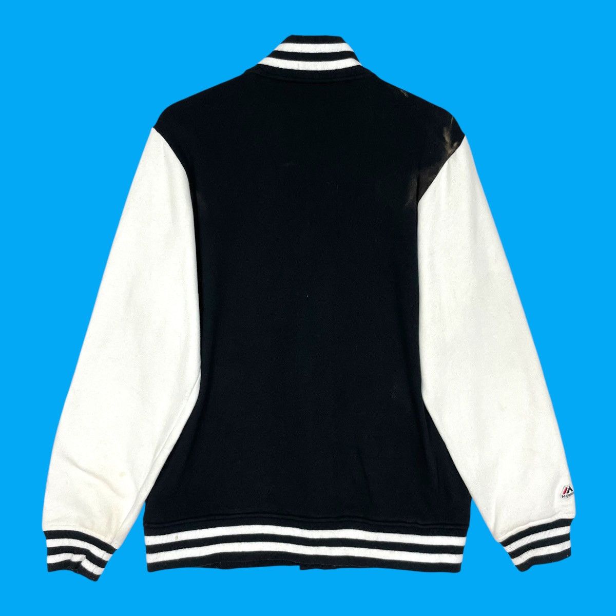 Japanese Brand Vintage Lotte Marines Big Logo University Varsity Jacket Size US S / EU 44-46 / 1 - 14 Thumbnail
