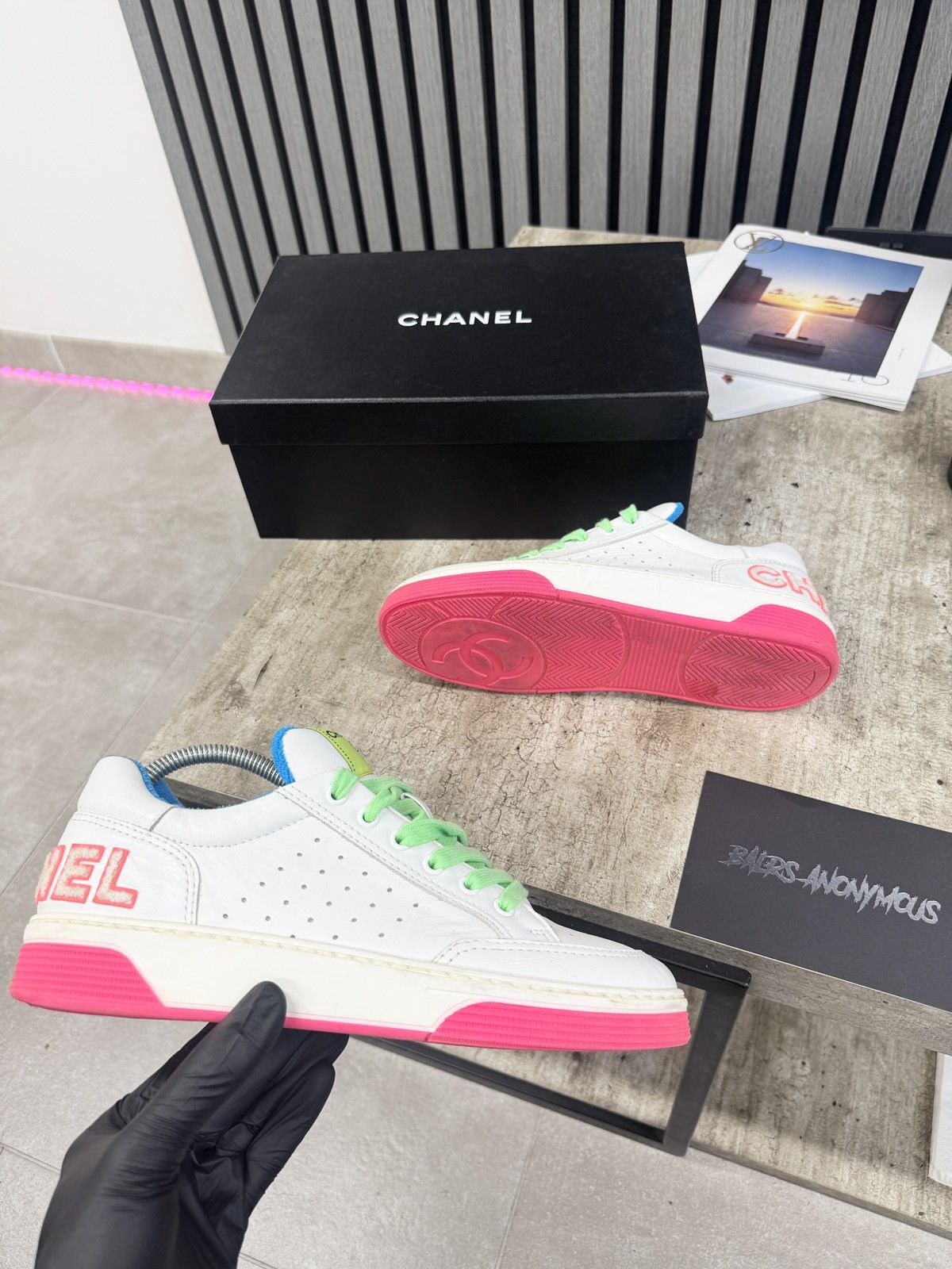 Chanel Chanel G35934 Trainers In White & Multi RRP £950 Size US 7.5 / EU 40-41 - 1 Thumbnail