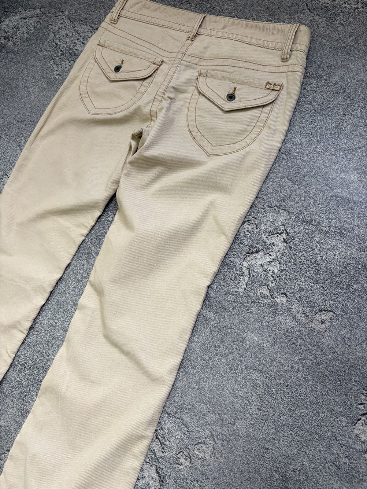 Polo Ralph Lauren Polo Ralph Lauren Kelly Jean Corduroy Pants Beige 28/6 Size 28" / US 6 / IT 42 - 7 Thumbnail