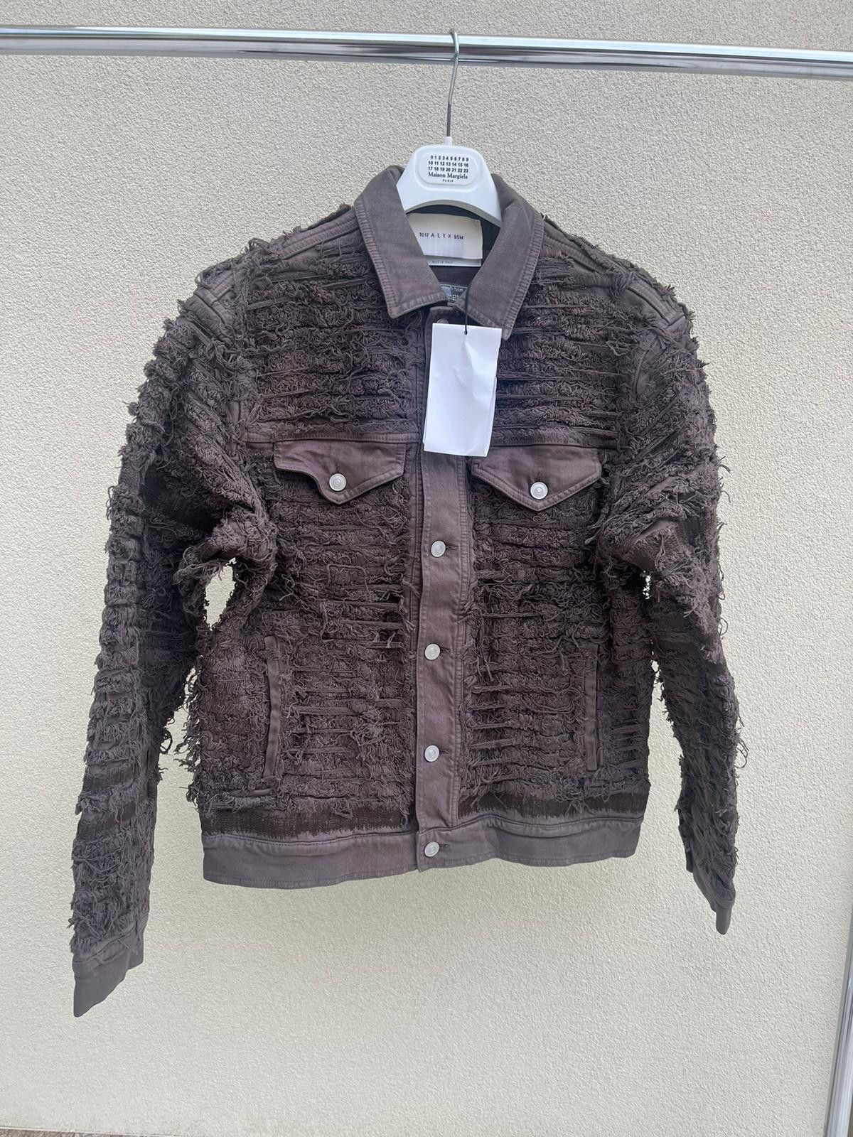 Alyx Distressed Denim Jacket in Brown Size US M / EU 48-50 / 2 - 2 Thumbnail
