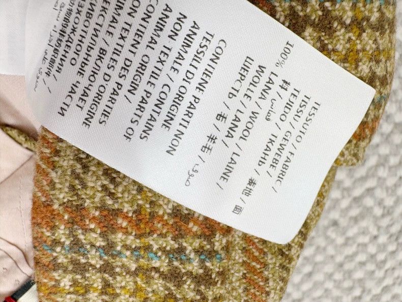 Gucci Gucci Classic Plaid Wool Trousers Size 38-2505 Size 37" - 5 Thumbnail