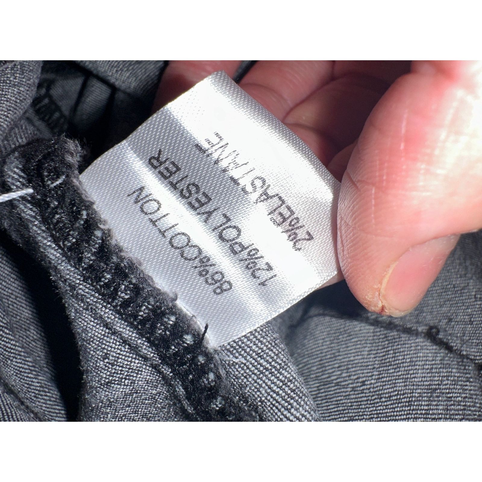 Other Micas Black V-Waist Buckle Flap Pocket Denim Cargo Skirt Size 28" / US 6 / IT 42 - 5 Thumbnail