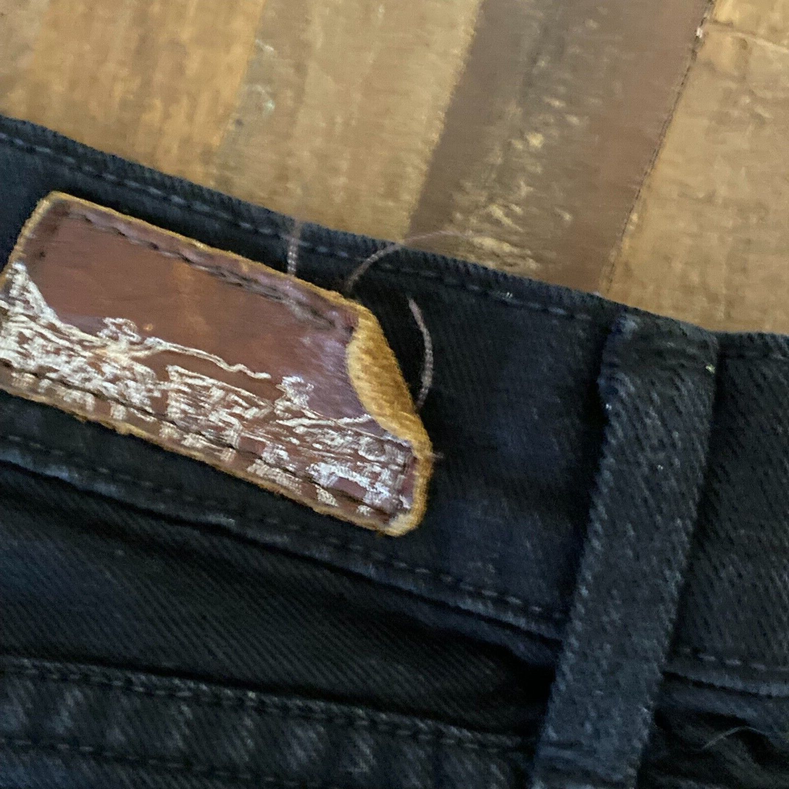 Levi's Levis Capital E Women's "Skimmer" Low Skinny Black W 25 Size 25" / US 0 / IT 36 - 8 Thumbnail