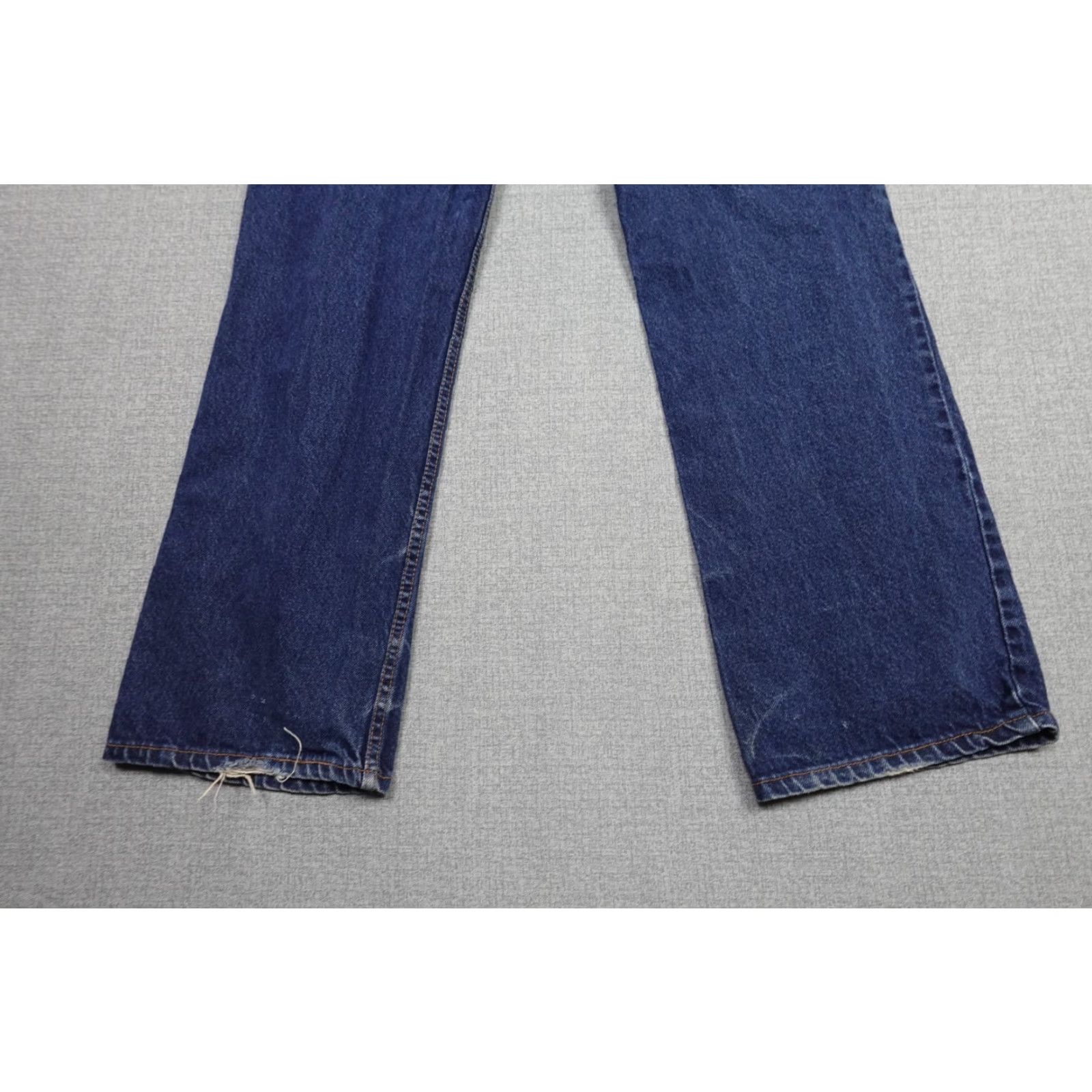 Levi's Vintage Levi's 517 Jeans Mens 36x32 Blue Bootcut Dark Wash Western Rancher Jeans Size US 36 / EU 52 - 6 Thumbnail