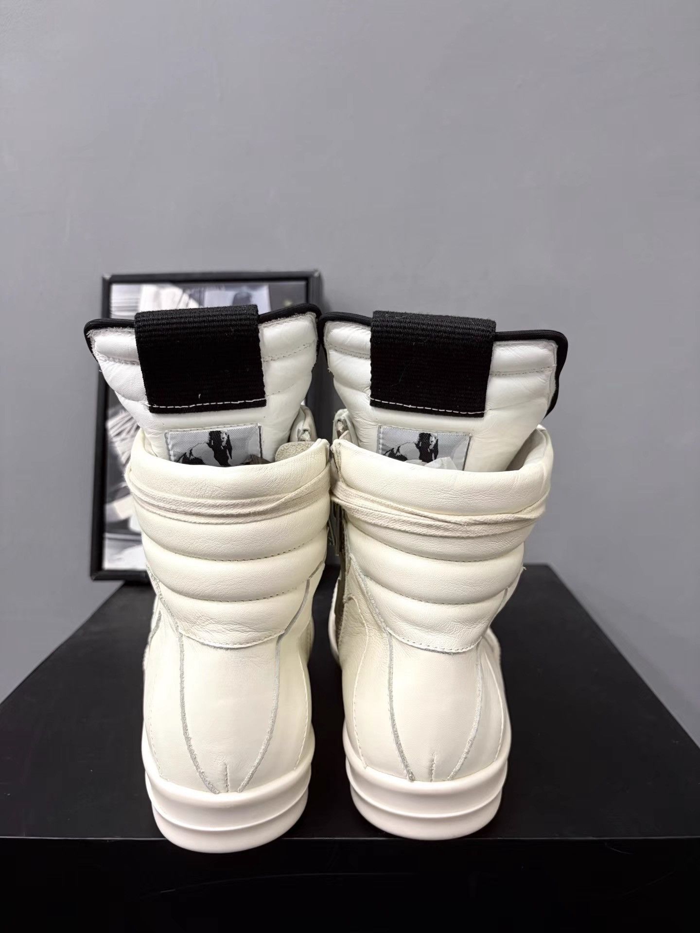 Rick Owens Rick Owens Mainline Triangle High-Top Shoes K34 Size US 8 / IT 38 - 6 Thumbnail