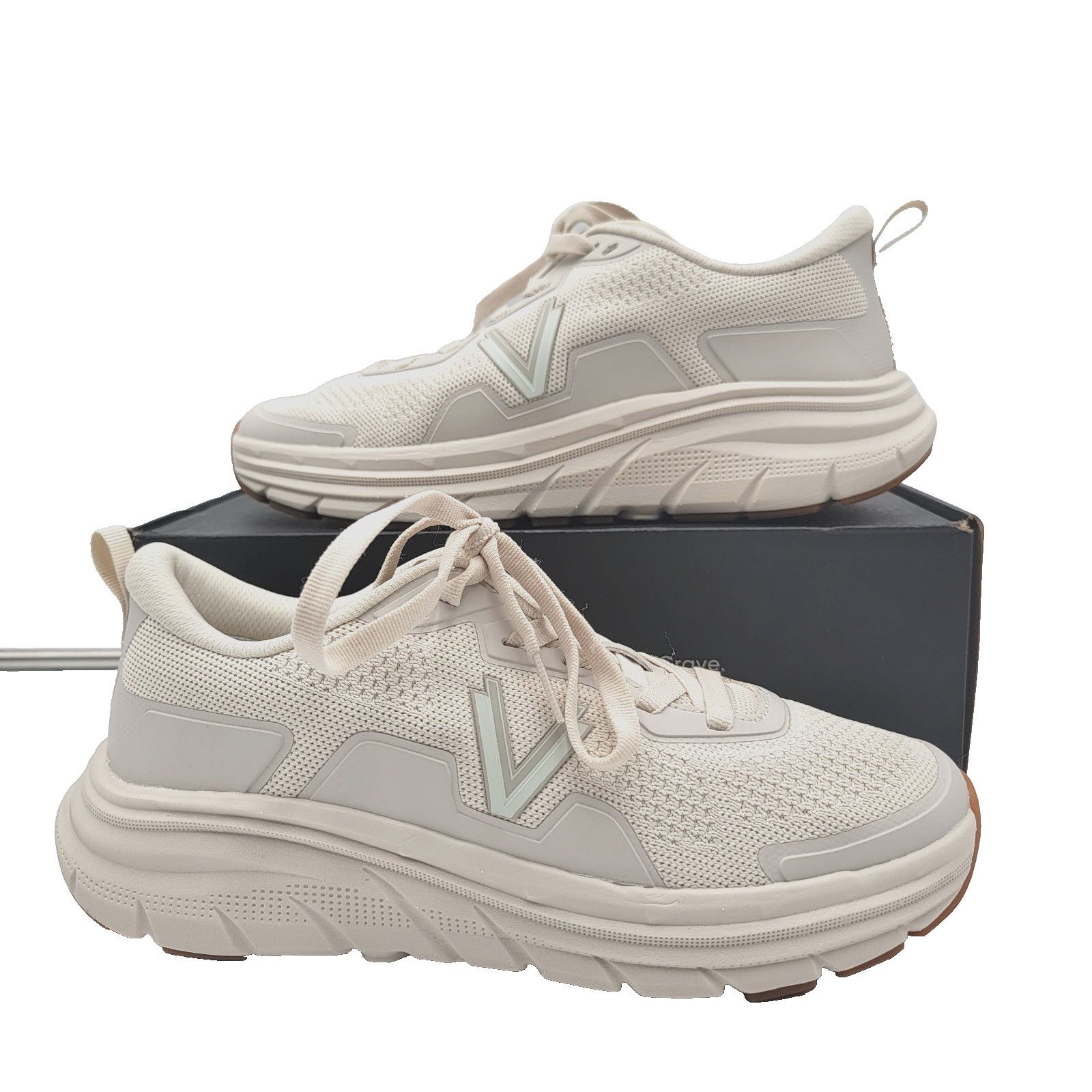 Vionic Vionic Walk Max Women's Lace Up Comfort Sneaker Cream - 9.5W Size US 9.5 / IT 39.5 - 1 Thumbnail