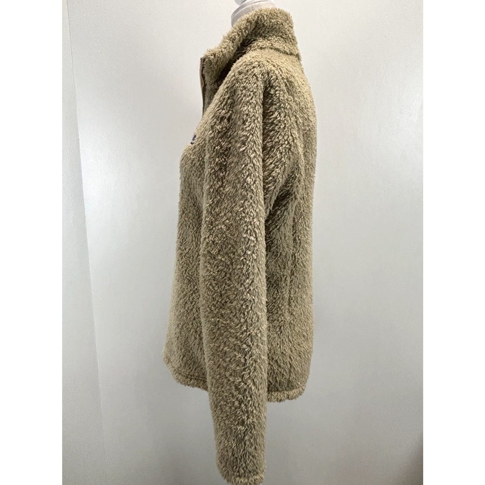 Patagonia Patagonia Women’s Los Gatos Fleece Jacket Sz Medium 1/4 Zip Tan Brown Size M / US 6-8 / IT 42-44 - 2 Thumbnail