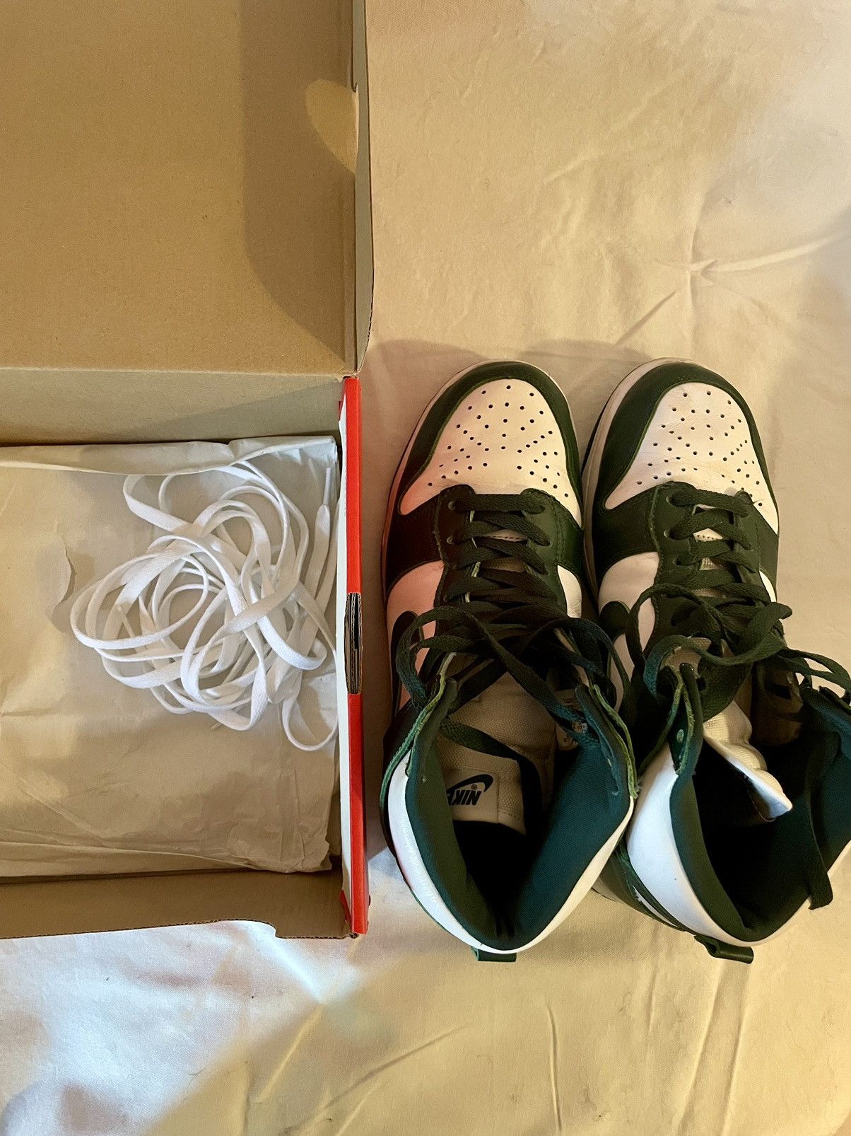 Nike Nike Dunk High SP Michigan State Size US 9 / EU 42 - 4 Thumbnail