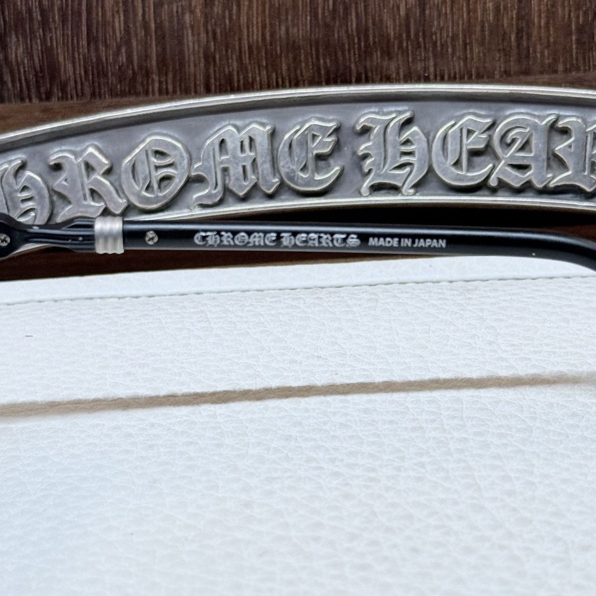 Chrome Hearts Chrome Hearts HUMIDITITTY 1/1 ‘Dark Triad’ Sunglasses Size ONE SIZE - 9 Thumbnail