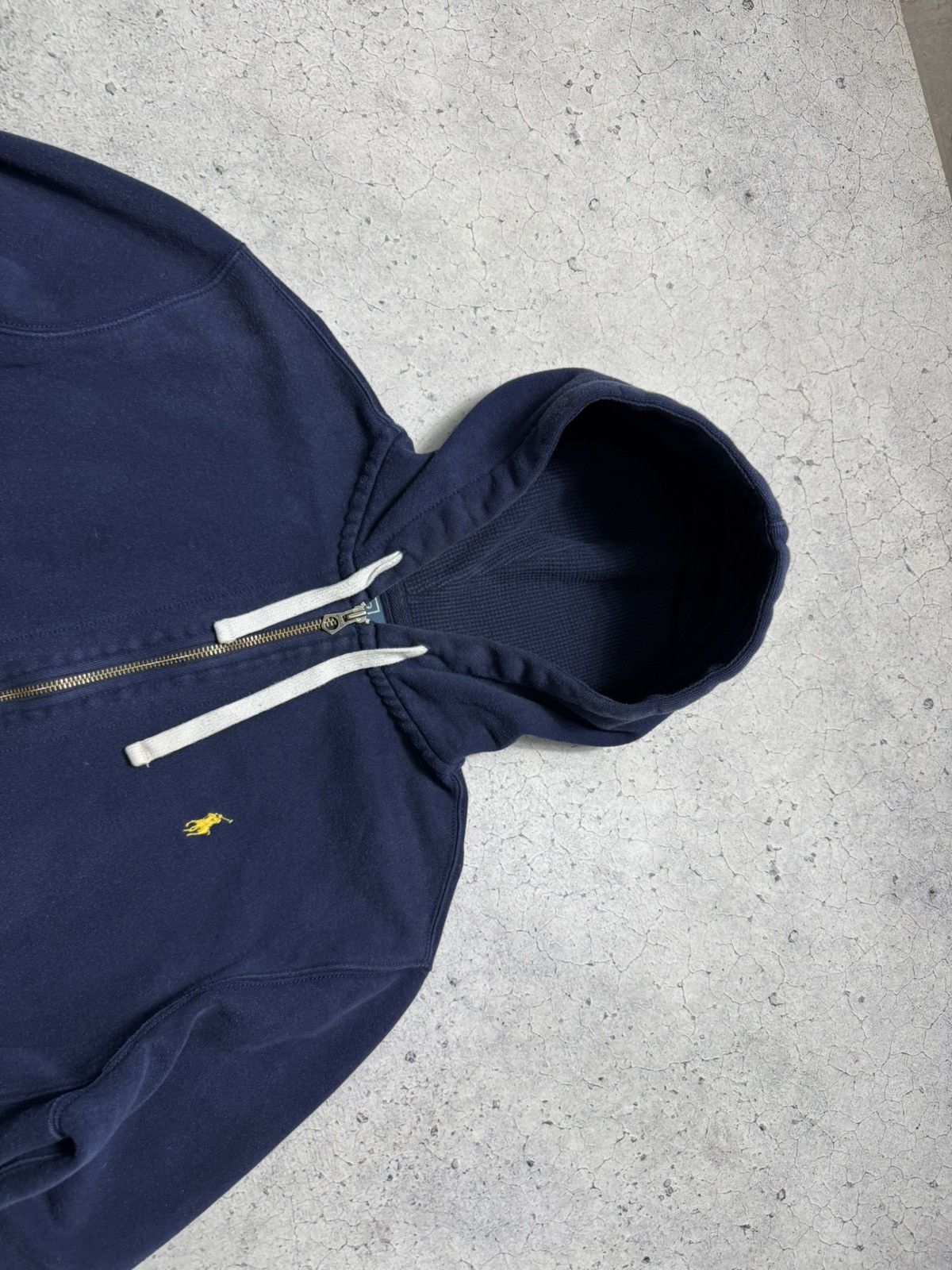 Polo Ralph Lauren × Ralph Lauren × Vintage Vintage Polo Ralph Lauren Navy Full Zip Hoodie Hype PRL Y2K Size US XL / EU 56 / 4 - 5 Thumbnail