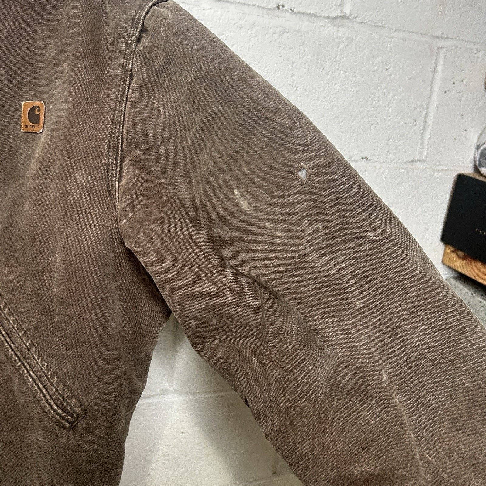 Carhartt Vintage Carhartt Blanket-Lined Detroit Jacket “Chestnut” Size US L / EU 52-54 / 3 - 5 Thumbnail