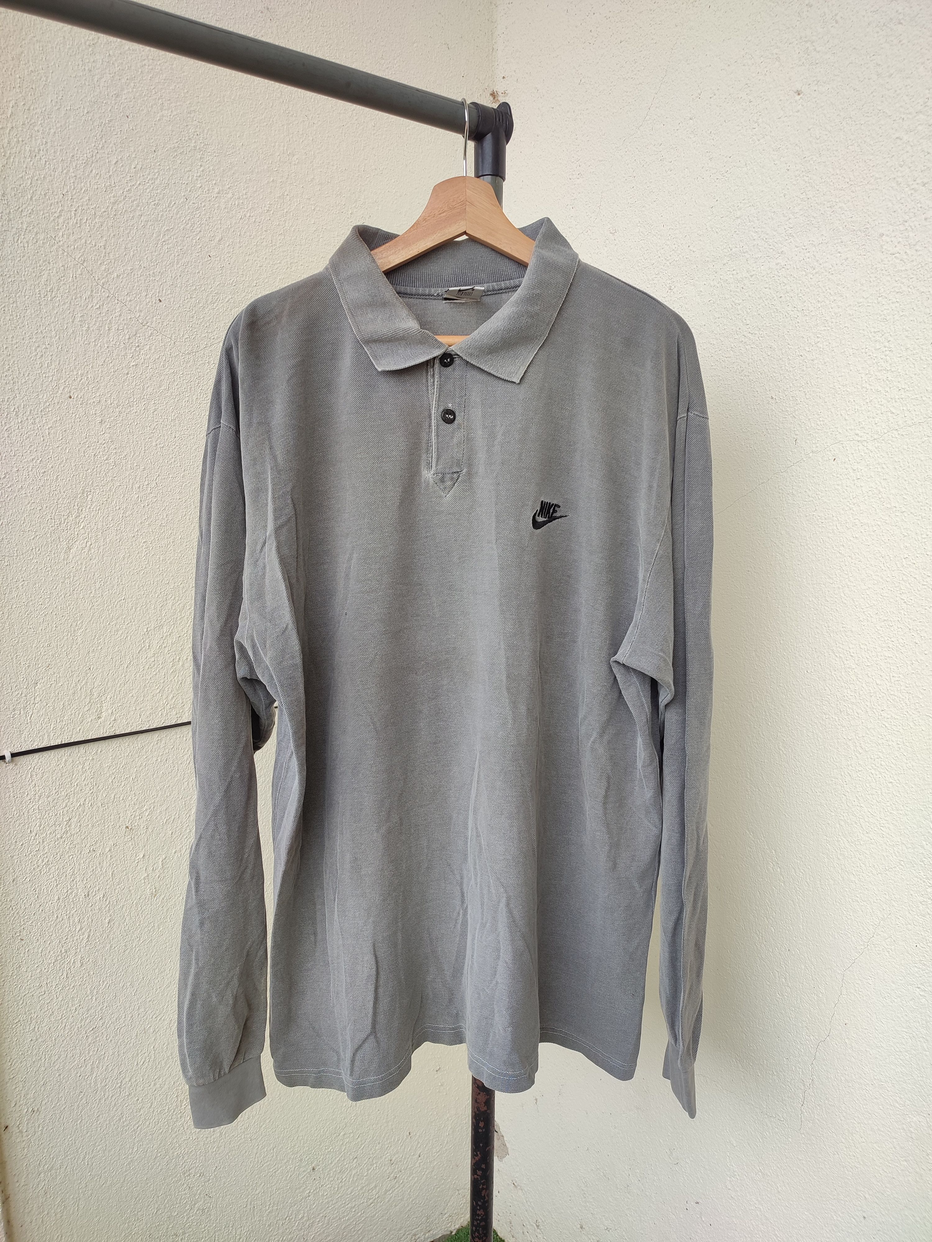 Nike × Vintage Long Sleeve Nike Y2k Size US XL / EU 56 / 4 - 1 Thumbnail