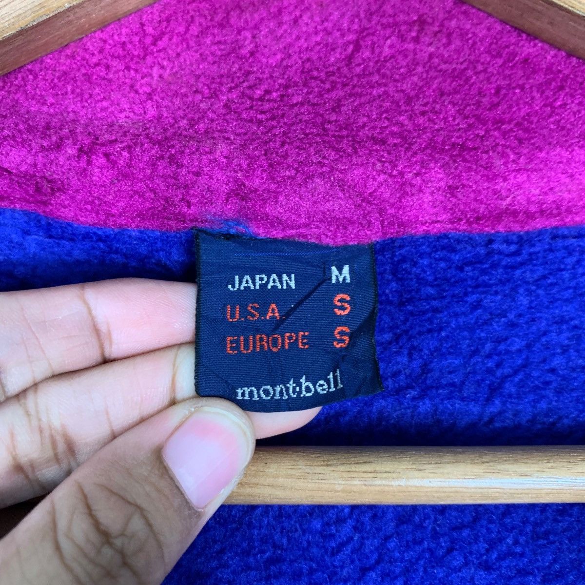 Japanese Brand MONT-BELL Polarplus Half Zip Pullover Fleece Jumper #0008-C1 Size US S / EU 44-46 / 1 - 16 Thumbnail