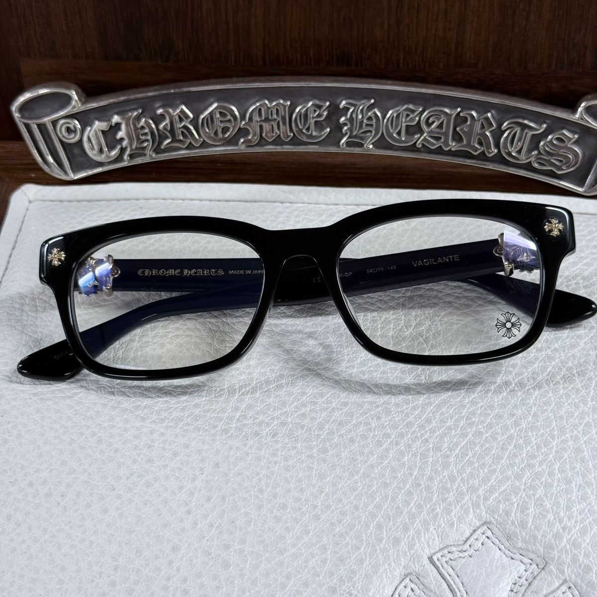 Chrome Hearts Chrome Hearts VAGILANTE Glasses Size ONE SIZE - 1 Thumbnail