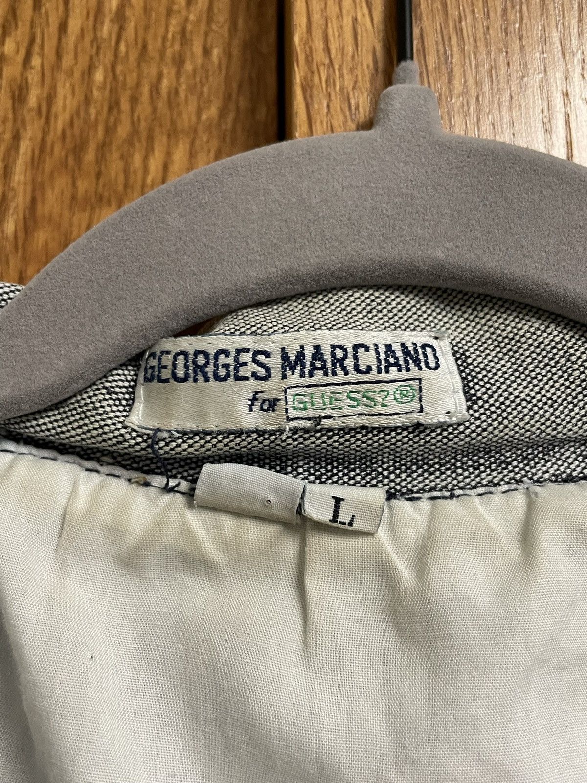 Guess Vintage Guess Georges Marciano 1986 Denim Jacket Size US L / EU 52-54 / 3 - 6 Thumbnail
