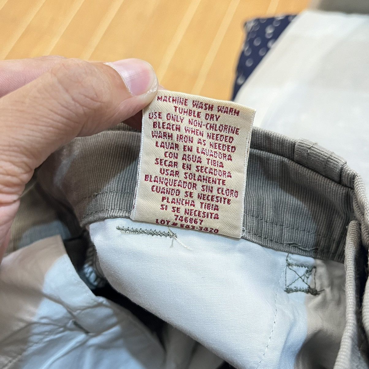 Big Mac Vintage Big Mac Workwear Baggy Cargo Pants Size US 31 - 15 Thumbnail