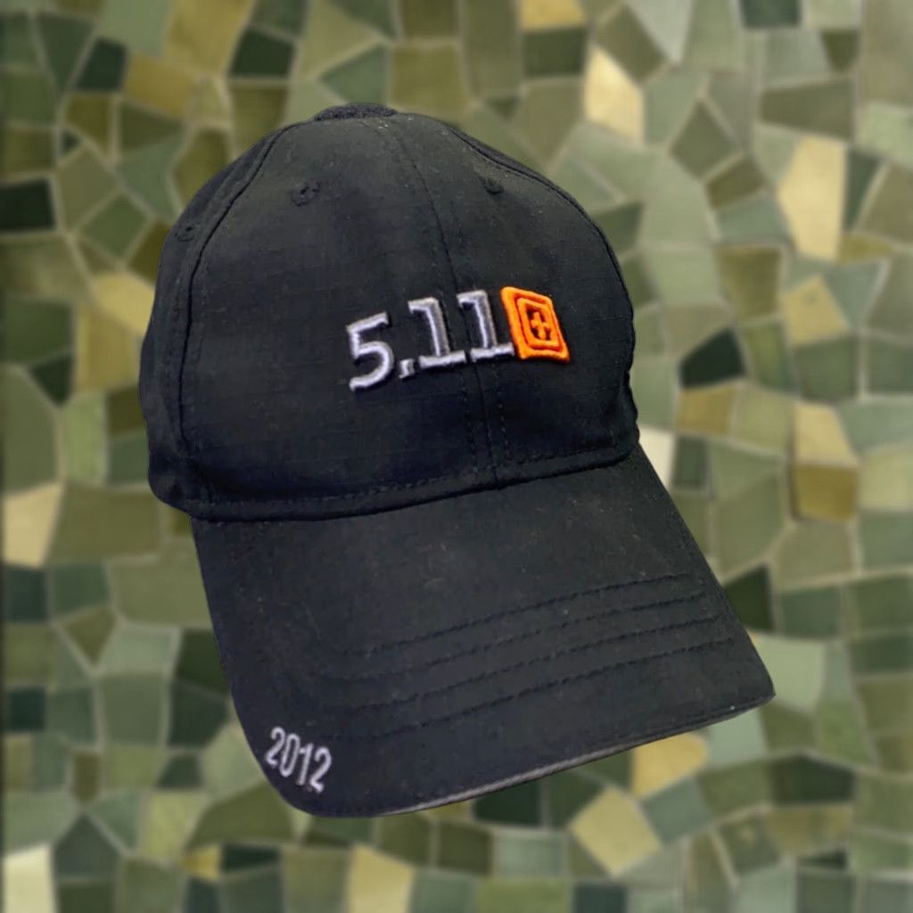 Vintage 5.11 Tactical Hat Mens One Size Black Adjustable Embroidered Logo Size ONE SIZE - 1 Thumbnail