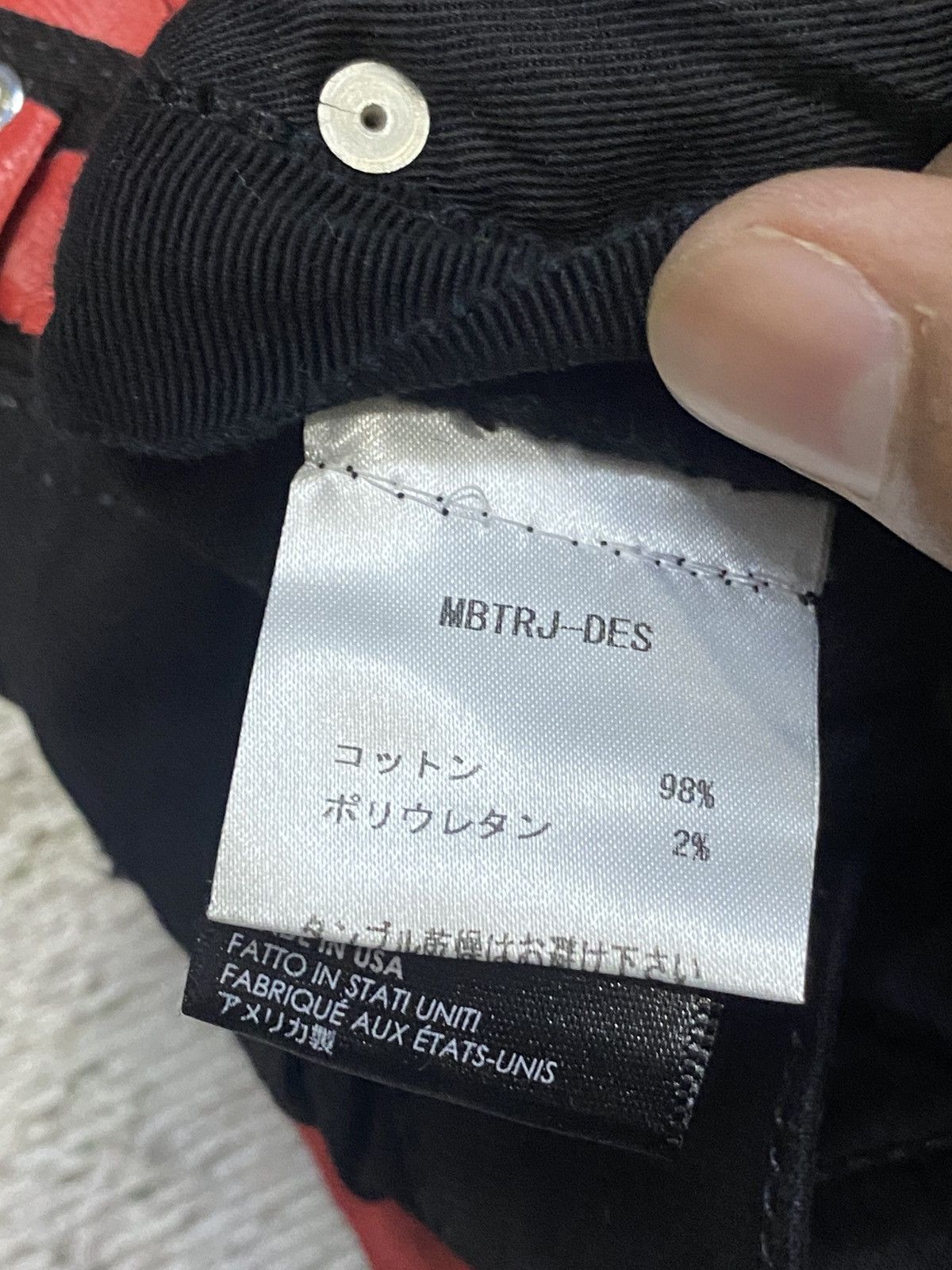 Amiri Amiri Black And Red Strip Pants Size US 32 / EU 48 - 14 Thumbnail