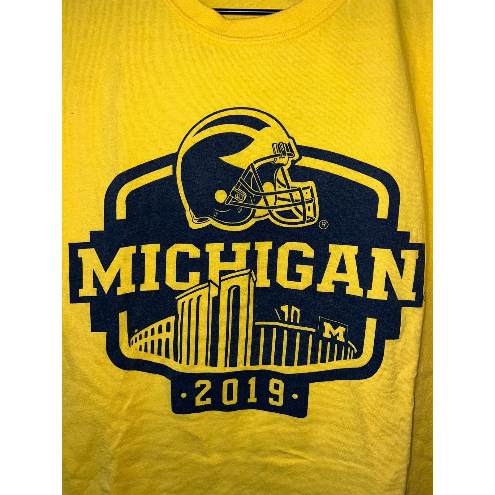 NCAA Michigan Football Shirt Go Blue NCAA College Shirt M Medium Size US M / EU 48-50 / 2 - 2 Thumbnail