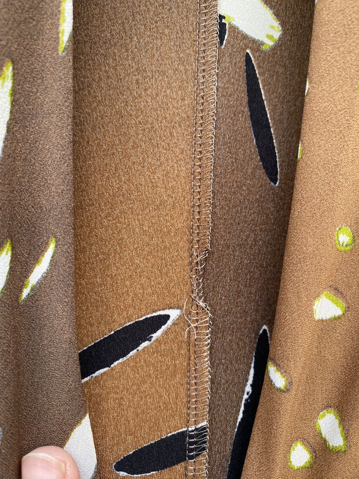 Roberto Cavalli brown silk dress Size M / US 6-8 / IT 42-44 - 11 Thumbnail