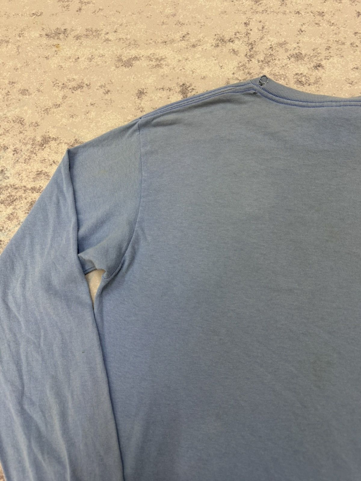 Nike VINTAGE 90s NIKE SWOOSH DISTRESSED LONGSLEEVE TSHIRT Size US S / EU 44-46 / 1 - 12 Thumbnail