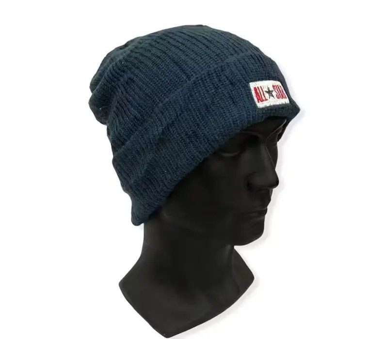 Converse × Vintage Vintage All Star Converse Trademark Logo beanie Hat Size ONE SIZE - 3 Thumbnail