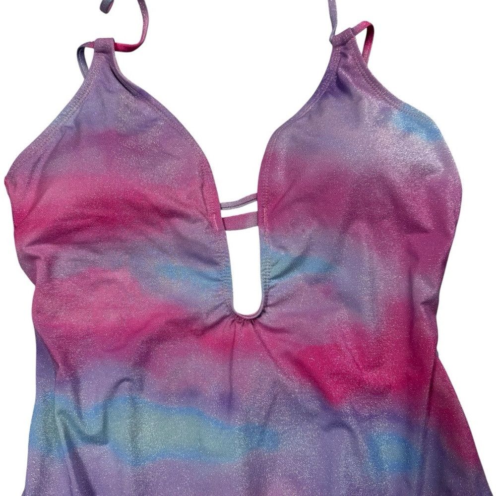 BCBGeneration NWT New $ 114 BCBGeneration Glitter Tie Dye Double Strap Ke Size L / US 10 / IT 46 - 4 Thumbnail