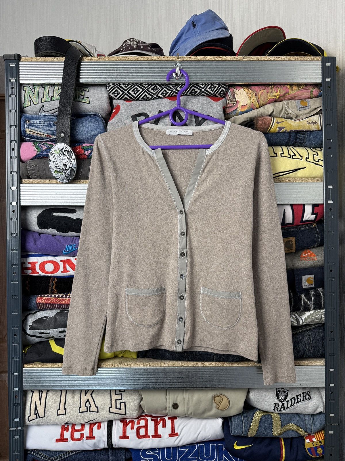 Fabiana Filippi Vintage Fabiana Filippi cardigan sweatshirt Size S / US 4 / IT 40 - 1 Thumbnail