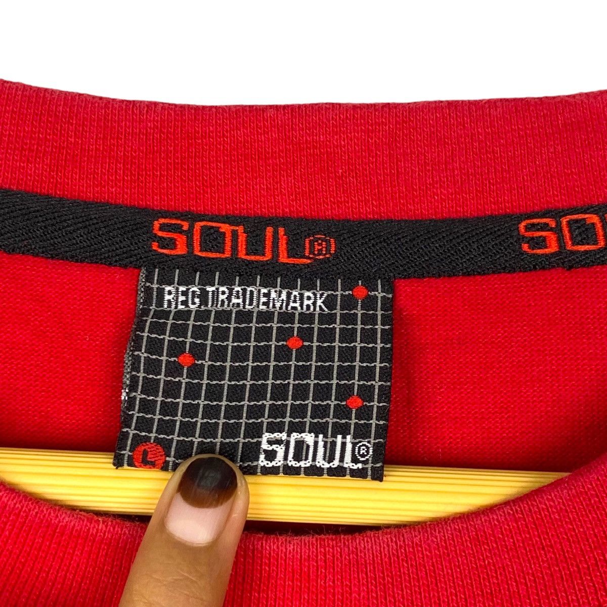 Designer × Vintage Soul Sweatshirt Crewneck Pull Over Size US L / EU 52-54 / 3 - 10 Thumbnail