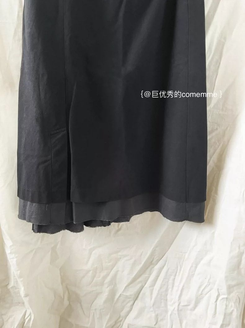 Other Comme Des Garcons size M Kelp Ripple Texture Black Button Size 24" / US 00 / IT 34 - 6 Thumbnail
