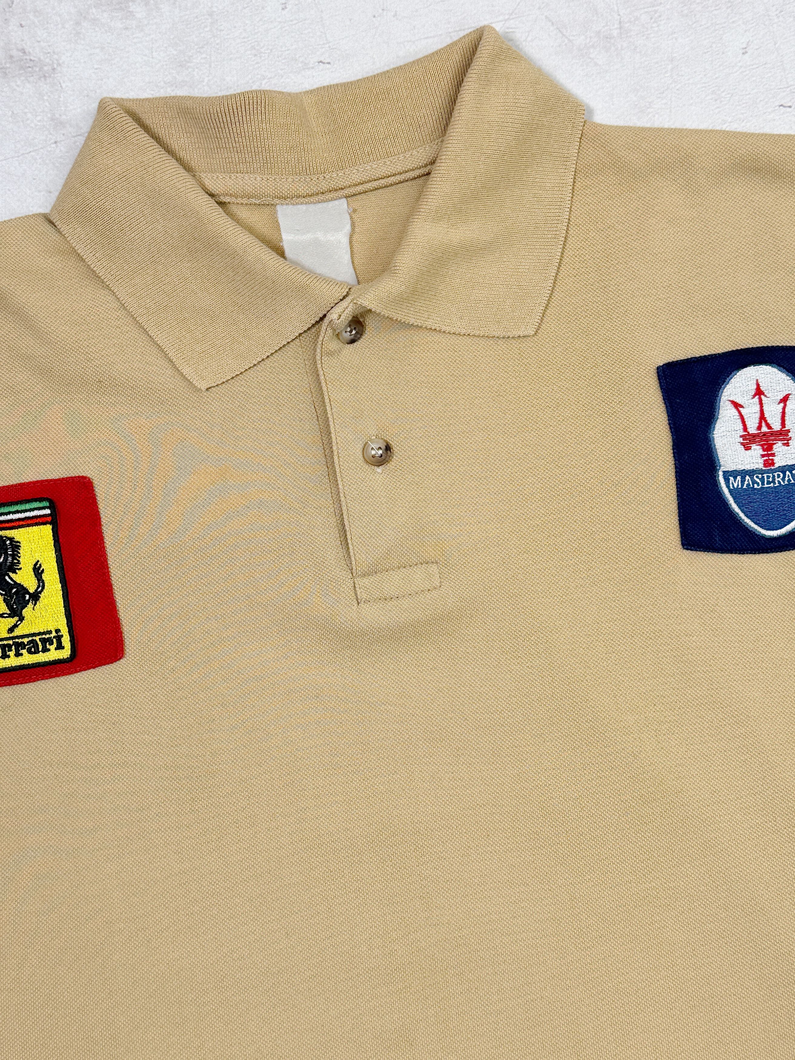 Ferrari × Formula 1 Vintage Ferrari x Maserati Polo T-Shirt Service Racing F1 Size US M / EU 48-50 / 2 - 3 Thumbnail