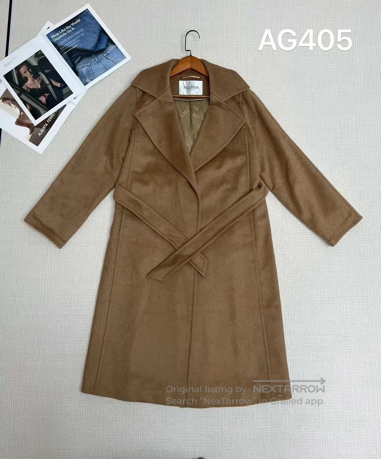 Max Mara Maxmara 10161 Coat for Women. Size XS / US 0-2 / IT 36-38 - 1 Thumbnail