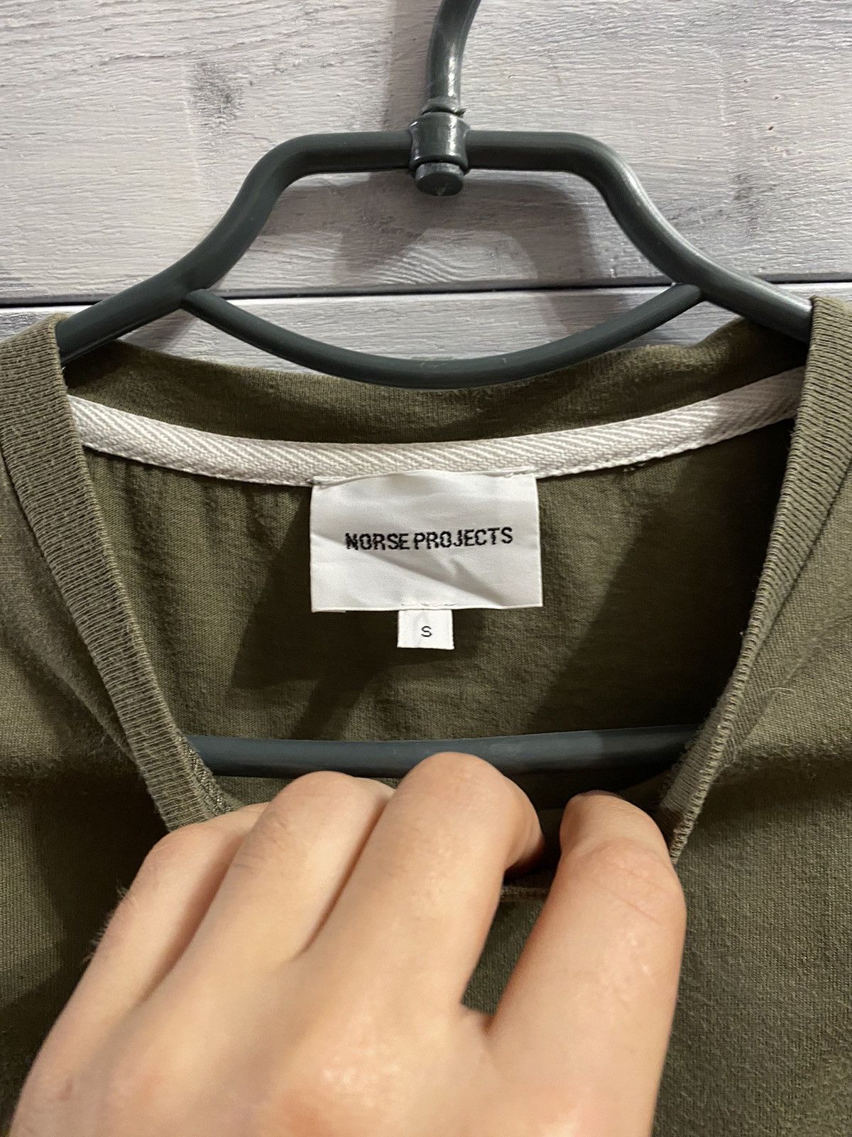 Norse Projects Rare luxury T-Shirt Norse Project Big Logo. Size US S / EU 44-46 / 1 - 7 Thumbnail