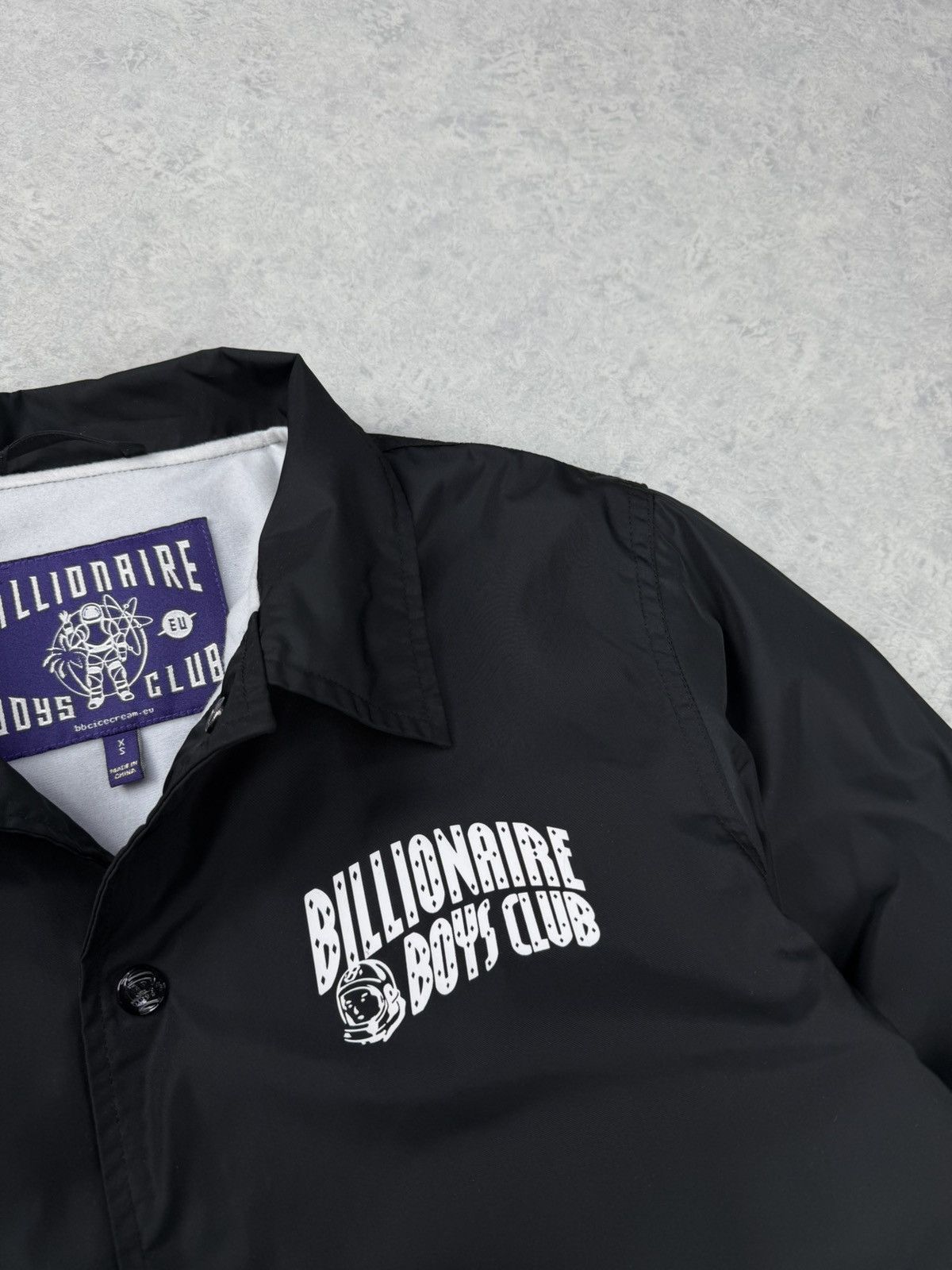 Billionaire Boys Club Billionaire Boys Club BBC Black Coach Jacket Size XS Size US XS / EU 42 / 0 - 7 Thumbnail