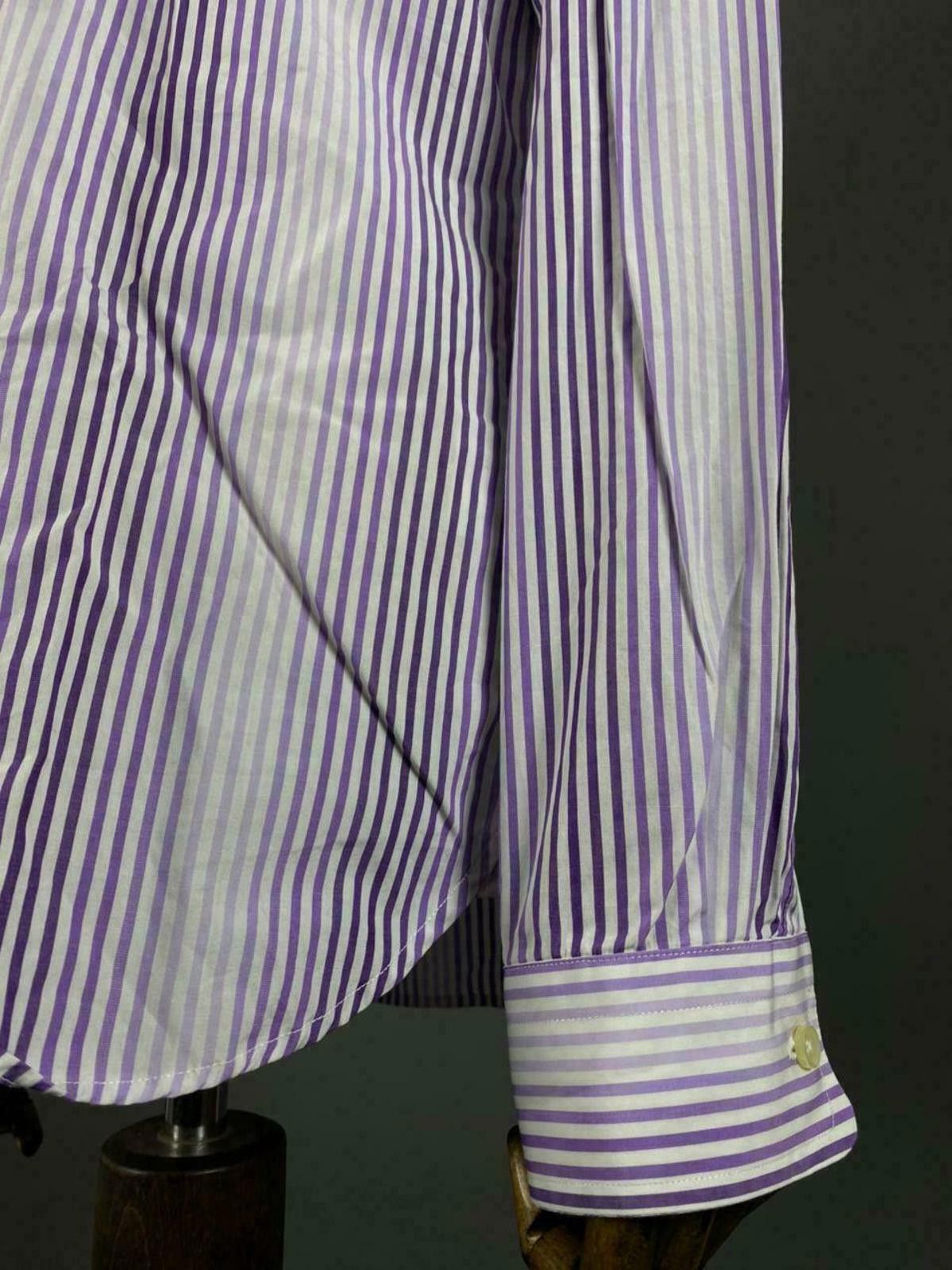 Gant Gant Oxford Egyptian Cotton Fitted Stripe Shirt Size XL Size US XL / EU 56 / 4 - 6 Thumbnail