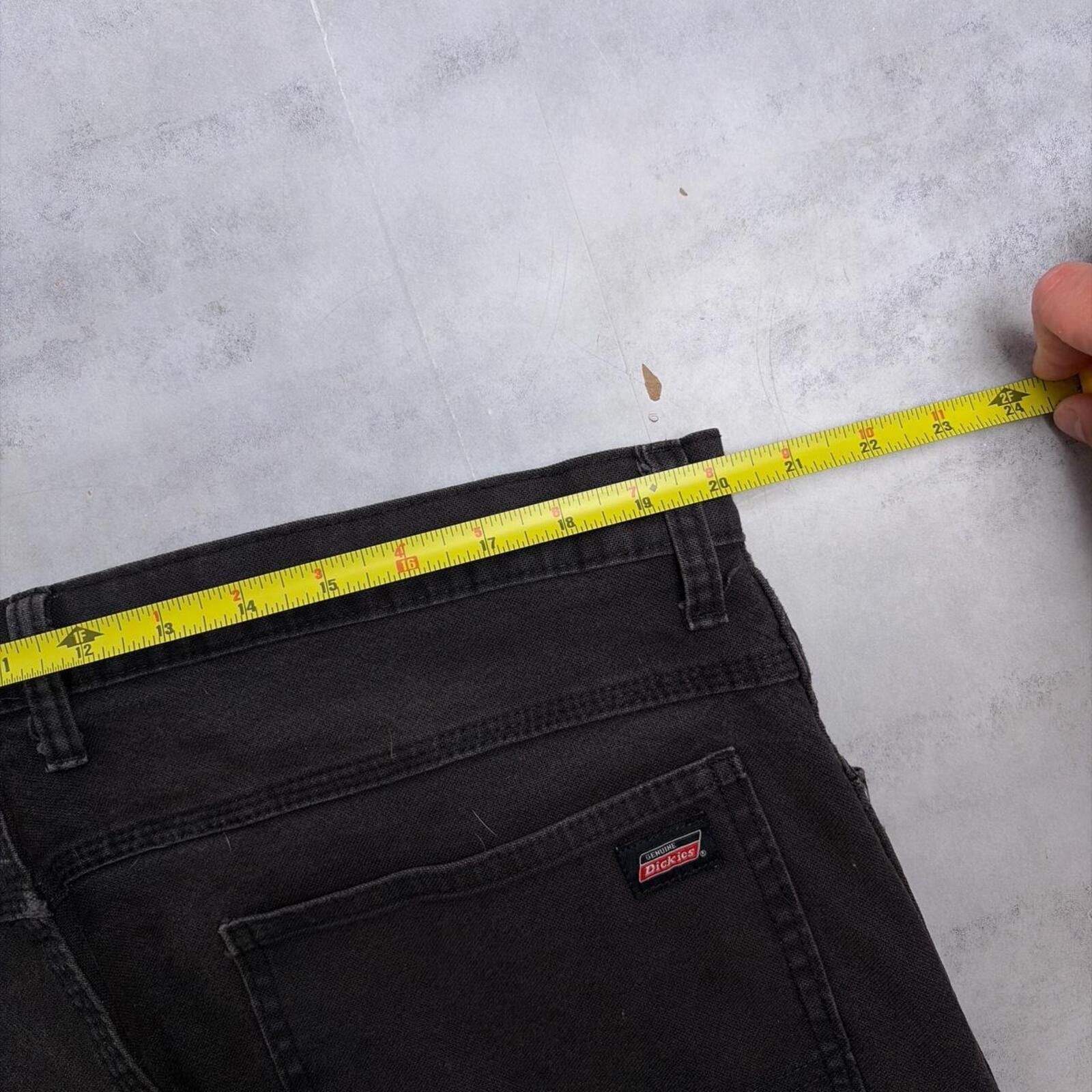 Dickies Y2K Black Dickies Grunge Baggy Distressed Carpenter Pants Size US 40 / EU 56 - 6 Thumbnail