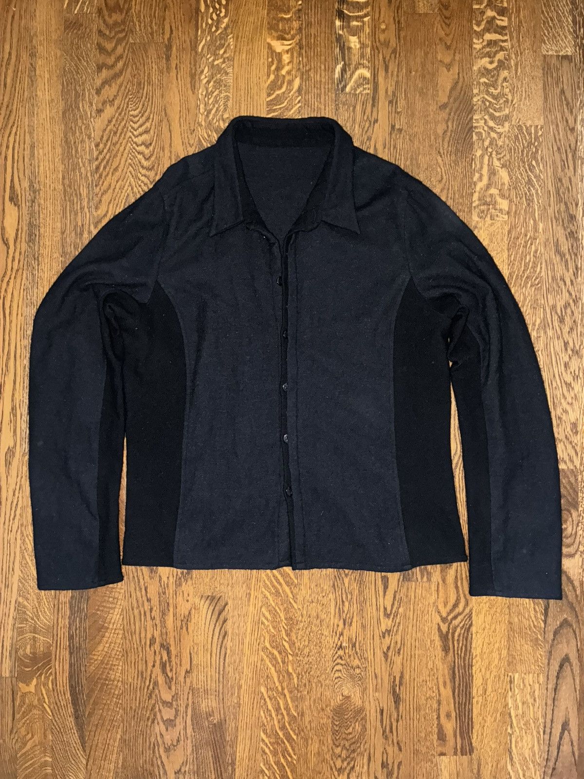 Isaac Sellam Experience Volga Volga Hidden Button Cardigan, L Size US L / EU 52-54 / 3 - 1 Thumbnail