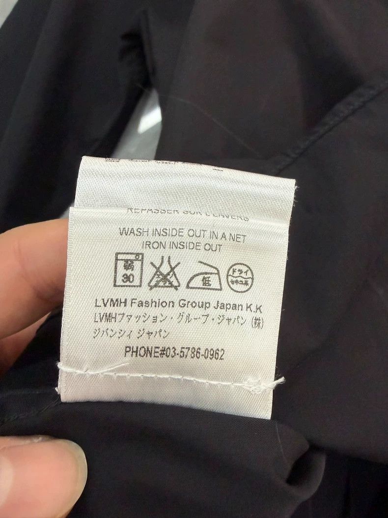 Givenchy Givenchy Size39 Black Long Sleeve Shirt Size US M / EU 48-50 / 2 - 4 Thumbnail
