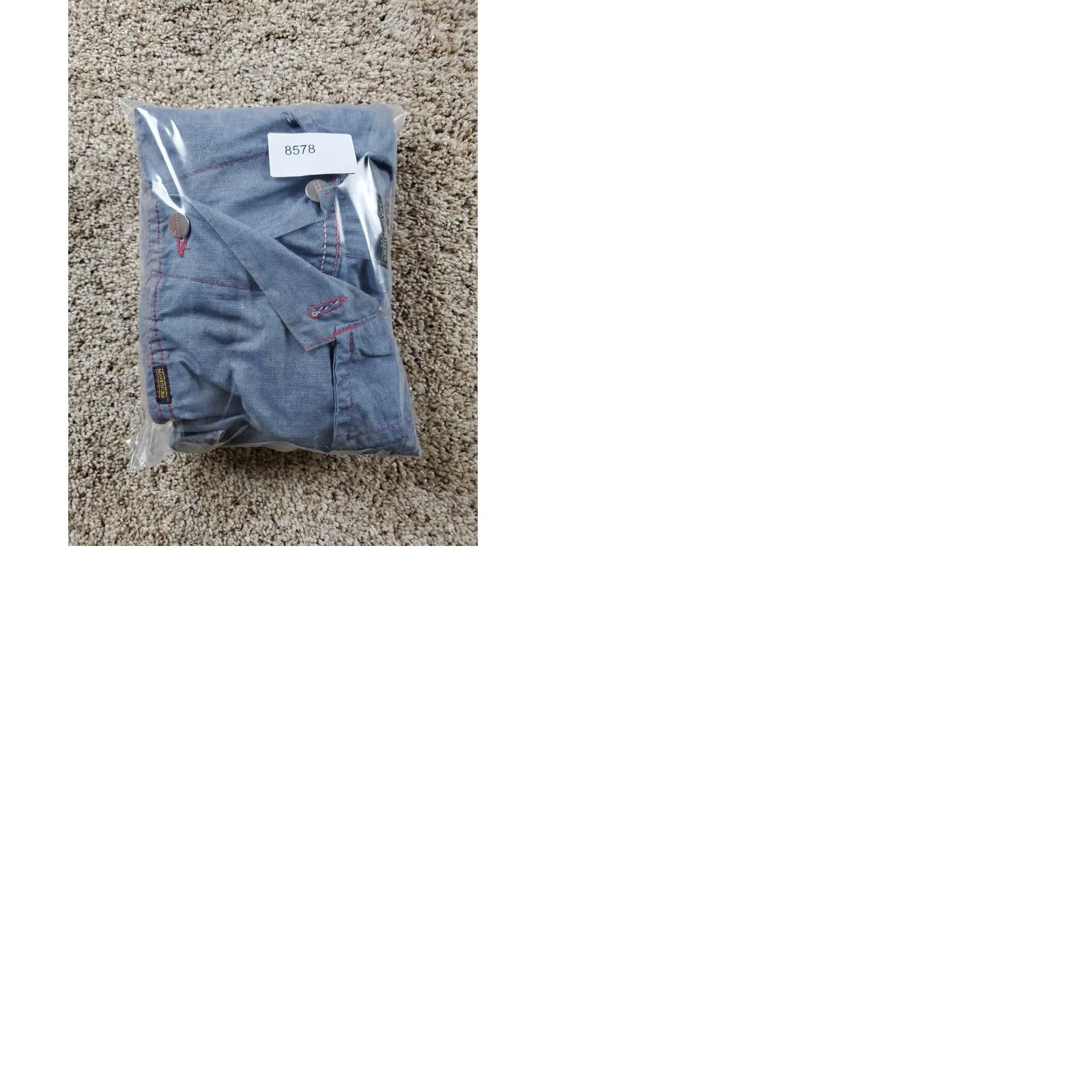 Vintage VINTAGE Blue Bell Trucker Jacket Shirt 70s Mens Chambray USA Made Size 38 Blue Bell Rockabilly 1970s Mens Size US XXS / EU 40 - 10 Thumbnail