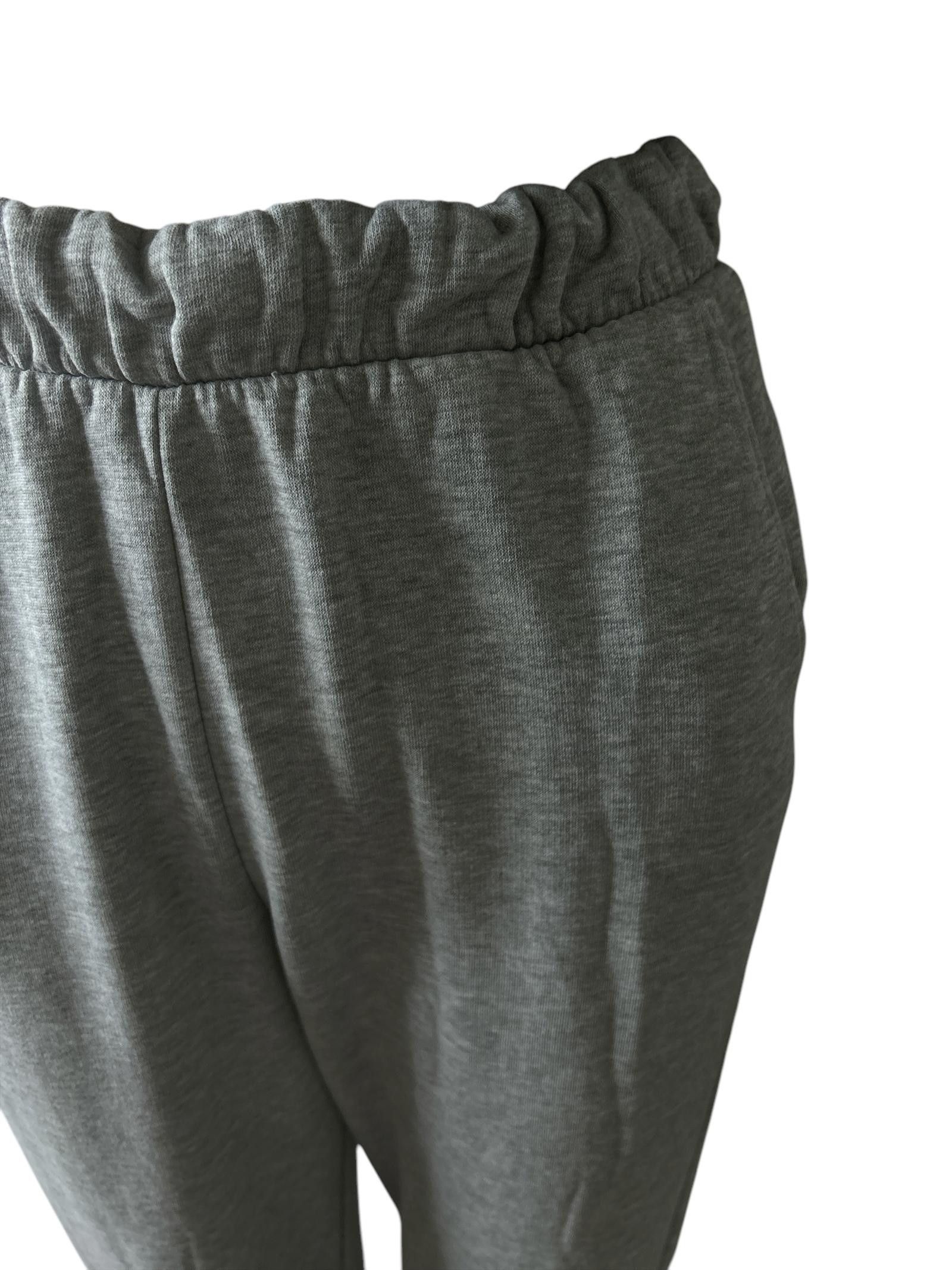 Zara Abercrombie & Fitch Women's Grey Jogger Pants Size 28" / US 6 / IT 42 - 3 Thumbnail