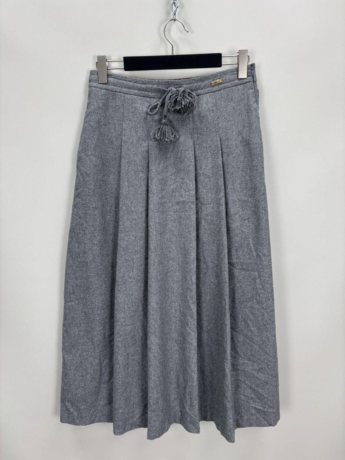Other Womens wool skirt Luis Trenker Size 44 Color Gray Size 30" / US 8 / IT 44 - 2 Thumbnail