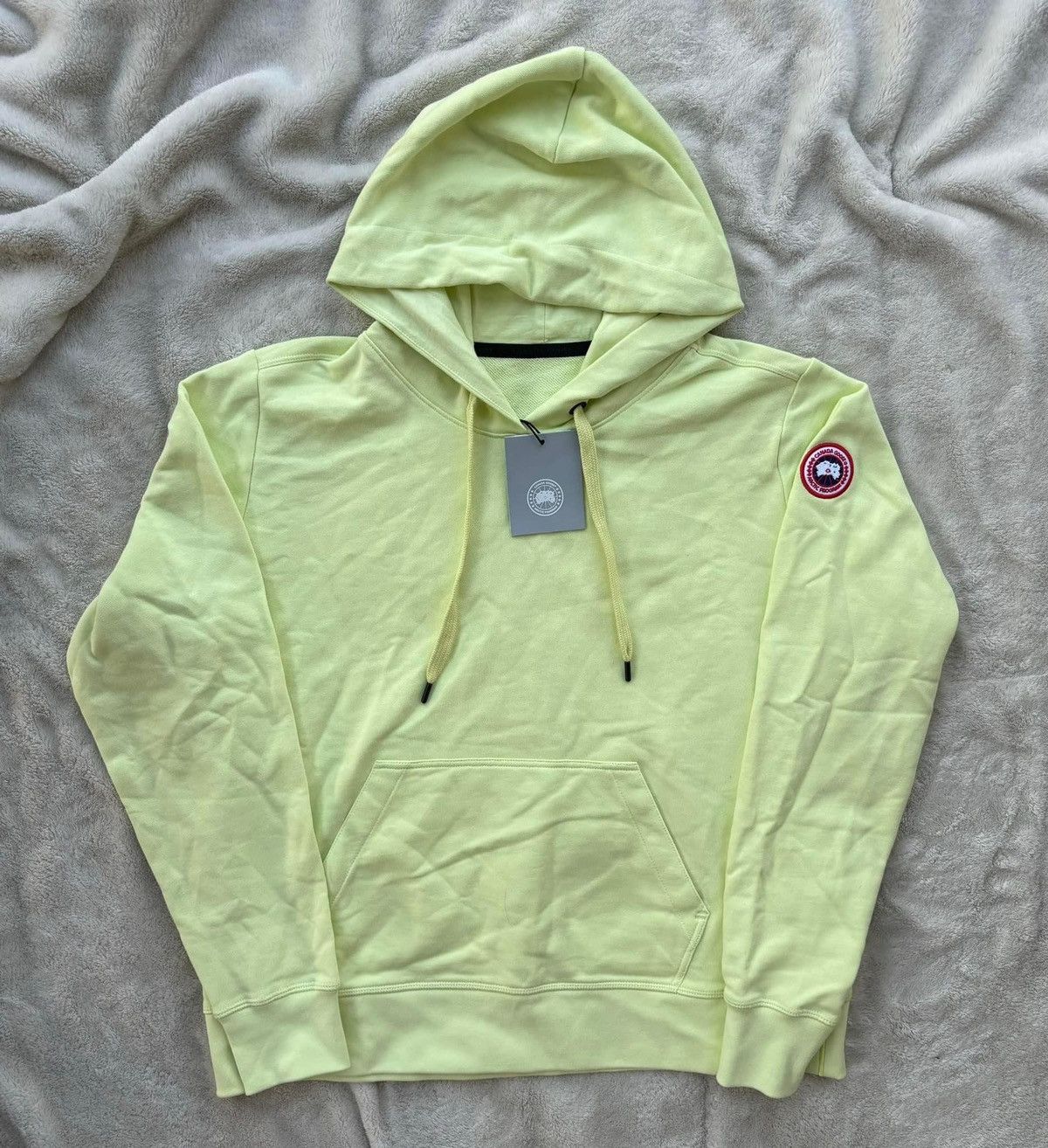 Canada Goose Canada Goose Huron Limelight Badge Hoodie Size US M / EU 48-50 / 2 - 1 Preview