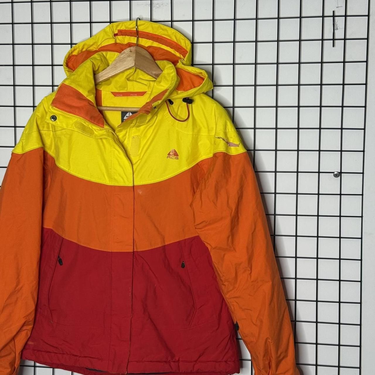 Nike ACG Nike ACG Fleece Orange Hardshell Red Vintage Size M / US 6-8 / IT 42-44 - 3 Thumbnail