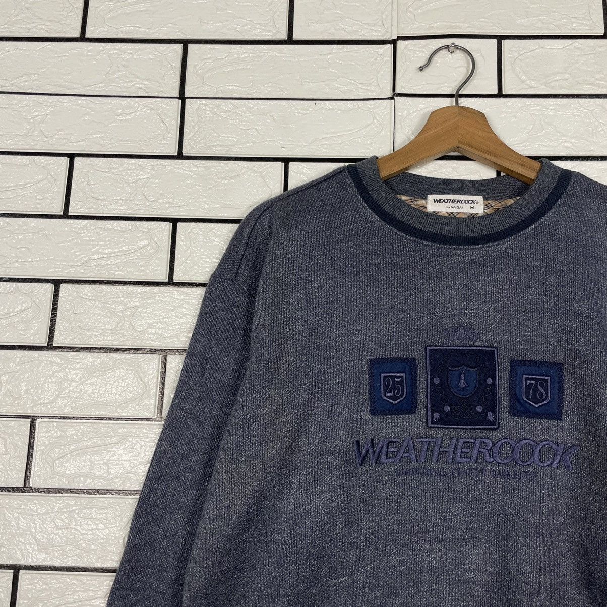 Japanese Brand Weathercock Big Logo Sweatshirt Size US S / EU 44-46 / 1 - 6 Thumbnail