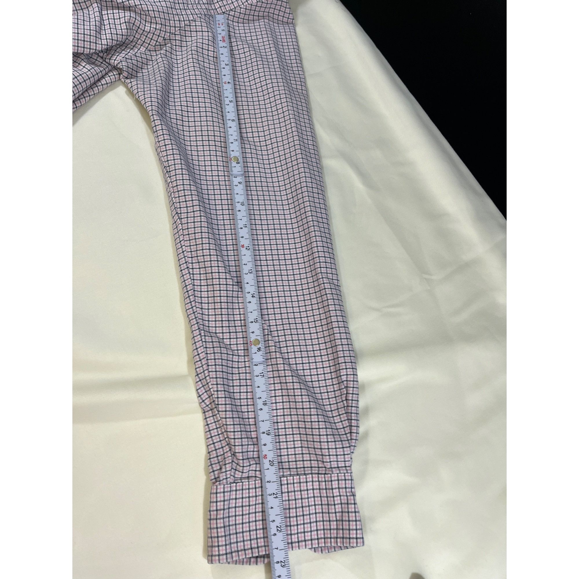 Ralph Lauren Ralph Lauren Mens pink Checkered Button Up Long Sleeve Shirt Size US L / EU 52-54 / 3 - 9 Thumbnail
