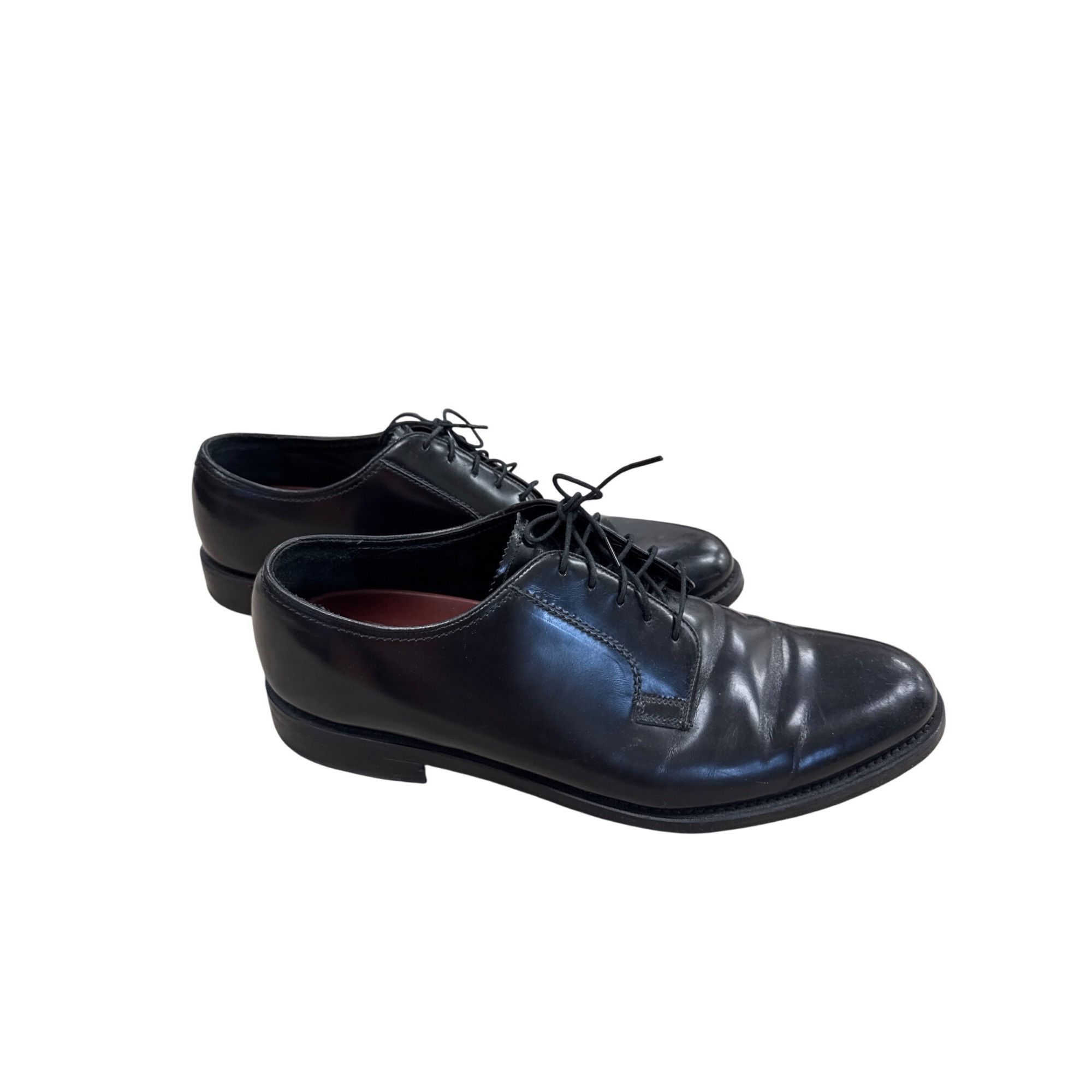 Florsheim Florsheim Mens Black Cap Toe Oxford Dress Shoes Size 12D SKU Size US 12 / EU 45 - 3 Thumbnail