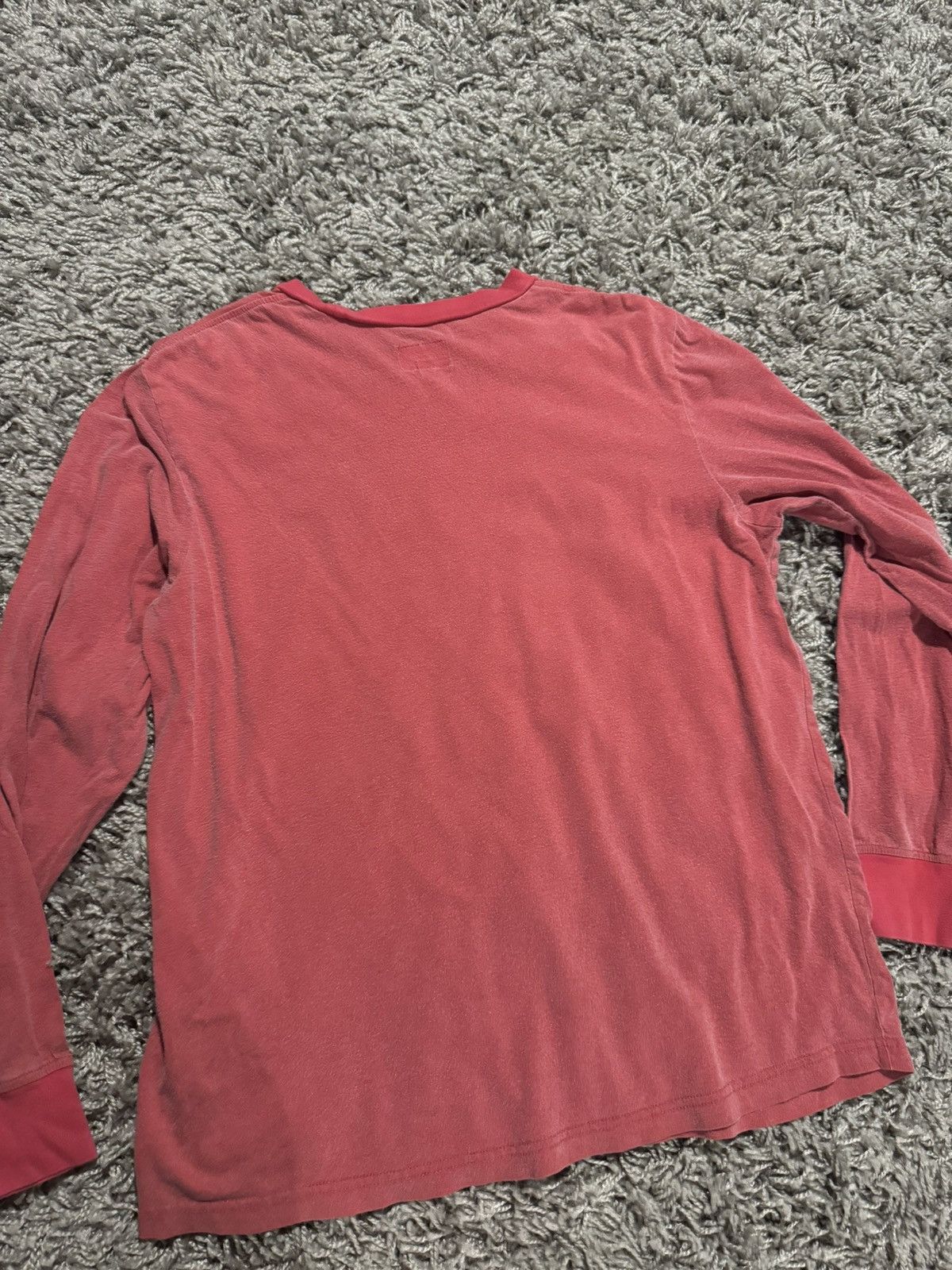 Supreme Supreme Red Printed stripe logo longsleeve Size US M / EU 48-50 / 2 - 4 Thumbnail