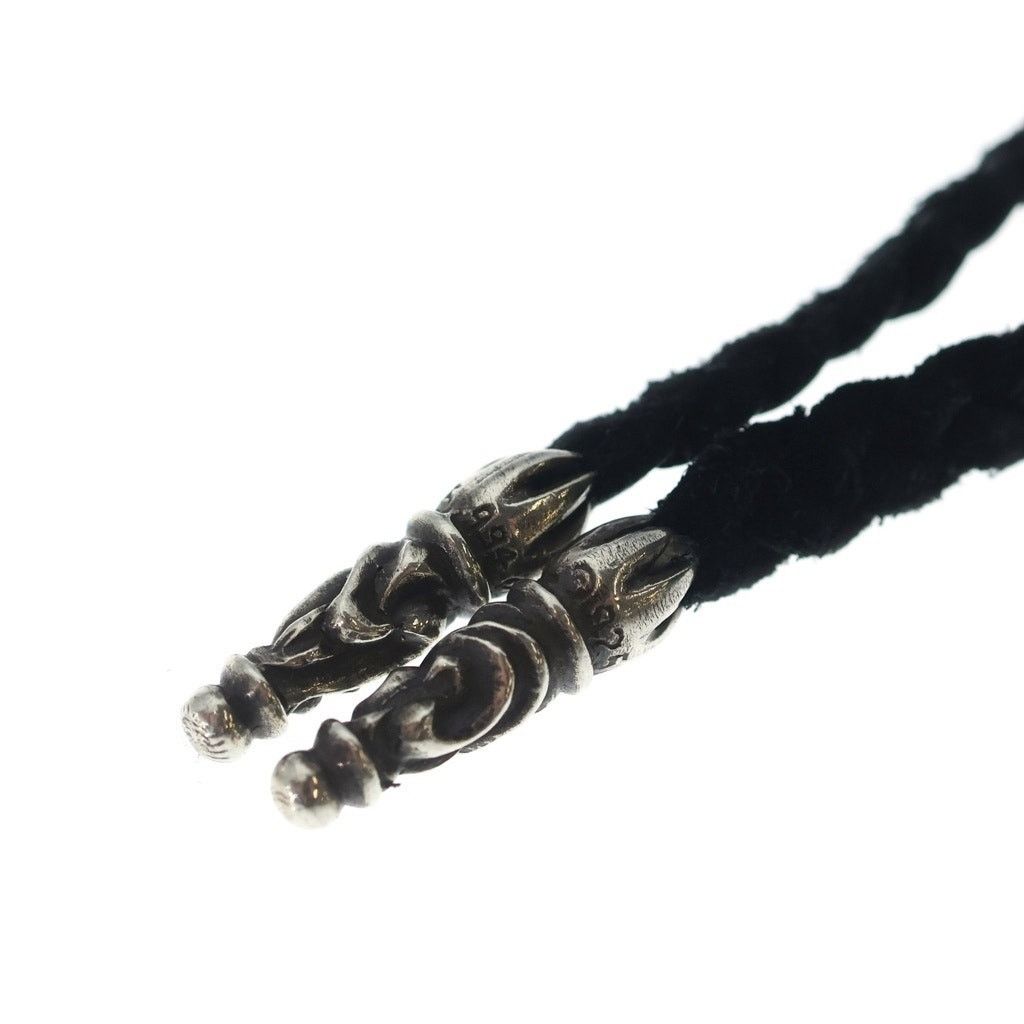 Chrome Hearts Chrome Hearts Leather Braid Scroll Necklace Size ONE SIZE - 4 Thumbnail